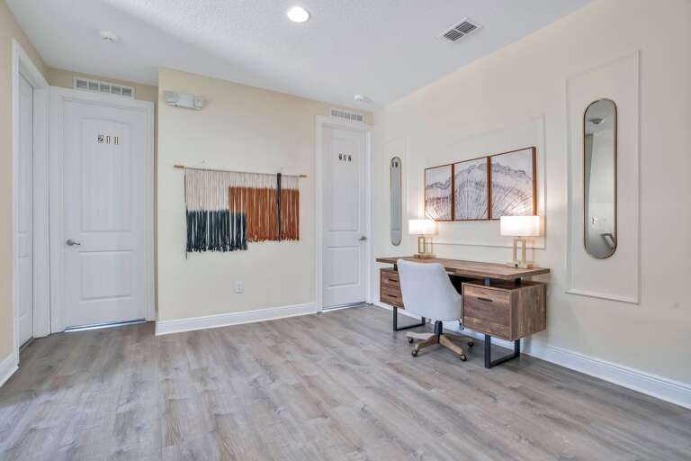 Stylish home office.