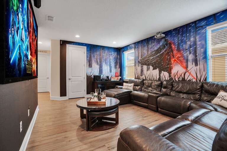 Upstairs Entertainment area