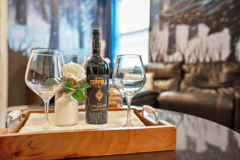 Upstairs Entertainment area