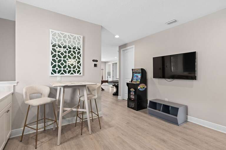Game area w/ Arcade