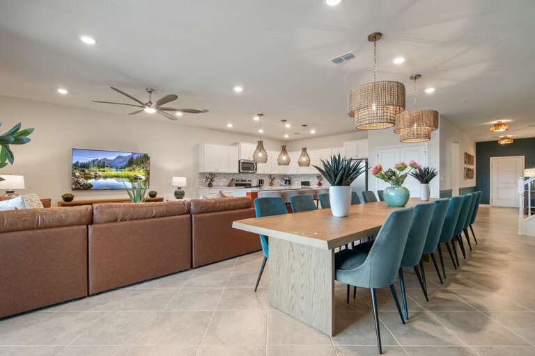Dining and Living Area