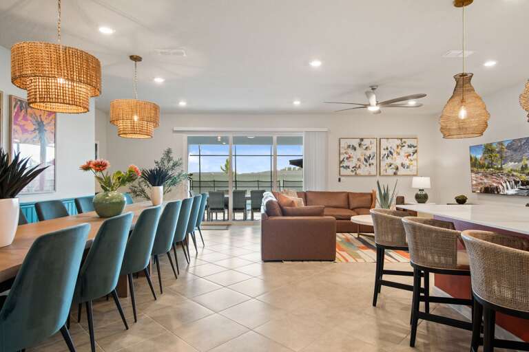 Dining and Living Area