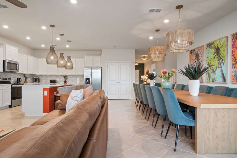 Dining and Living Area