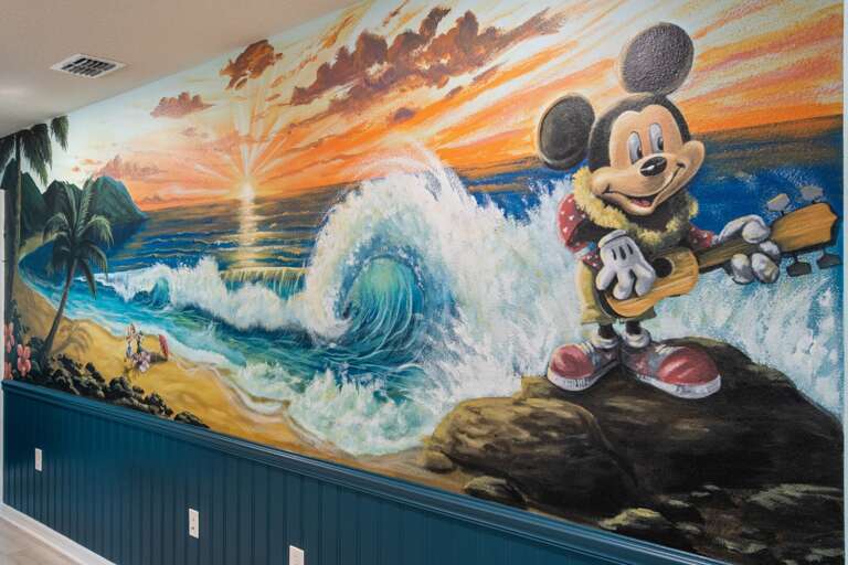 Game Room Mural