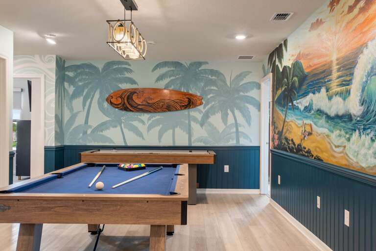 Pool Table and Air Hockey