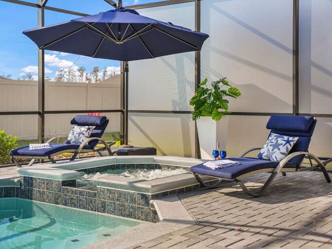 Resort Style Pool Area