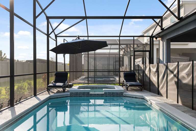 Resort Style Pool Area