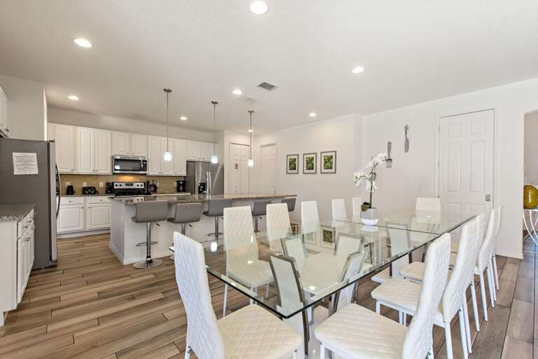 Dining and Kitchen Area