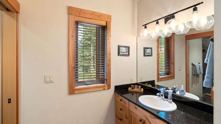 Master bathroom vanity