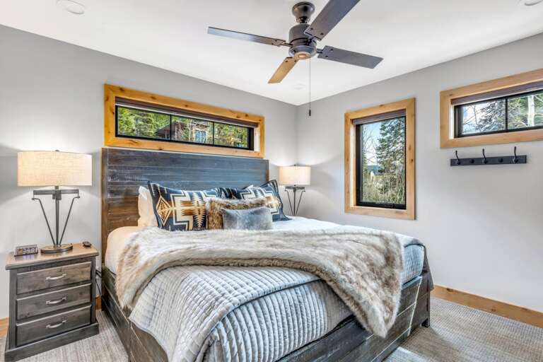 Step into King Suite #1 with an HDTV with streaming capabilities
