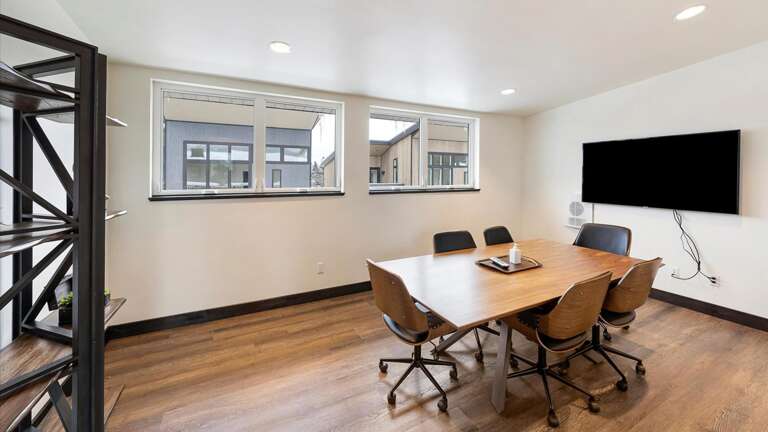 Office space and meeting area available at The Quarry Clubhouse.