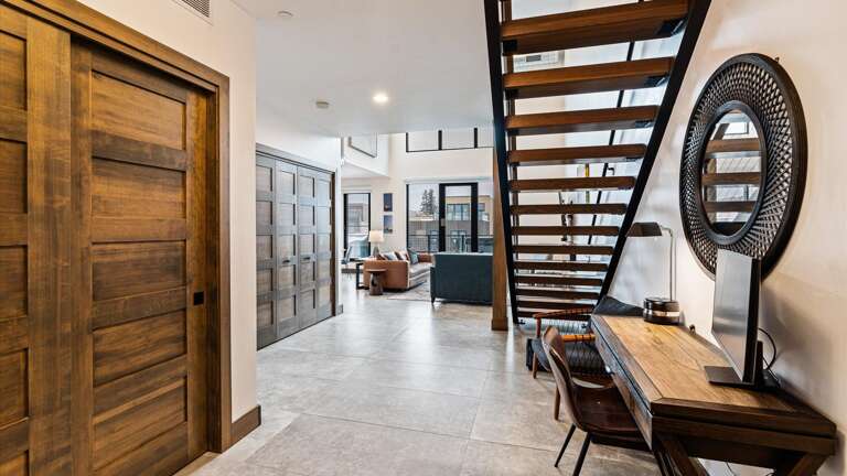 View of the condo as you enter the property.