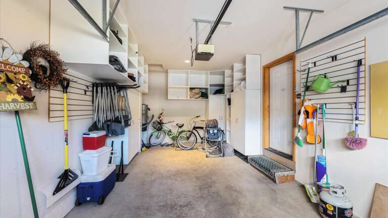 1 car heated garage