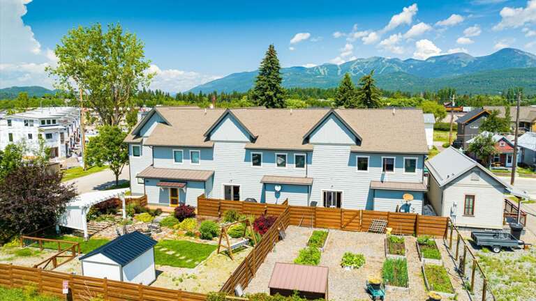 View of the back of the property.