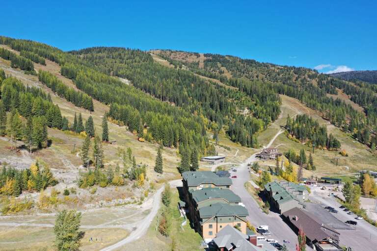 View of The Morning Eagle Lodge