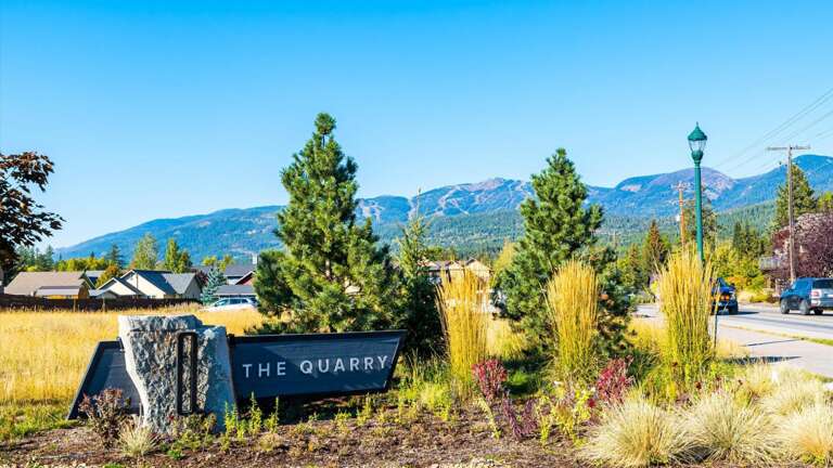Entrance to The Quarry complex.