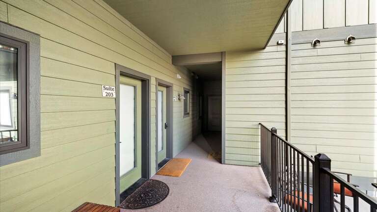 Entrance to the property
