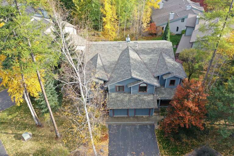 Aerial view of property,