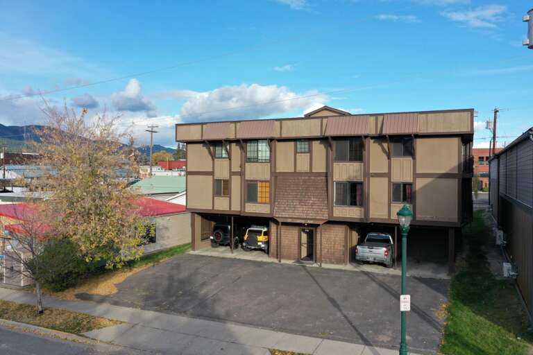Front of the building