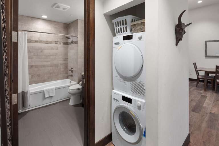 In unit washer
