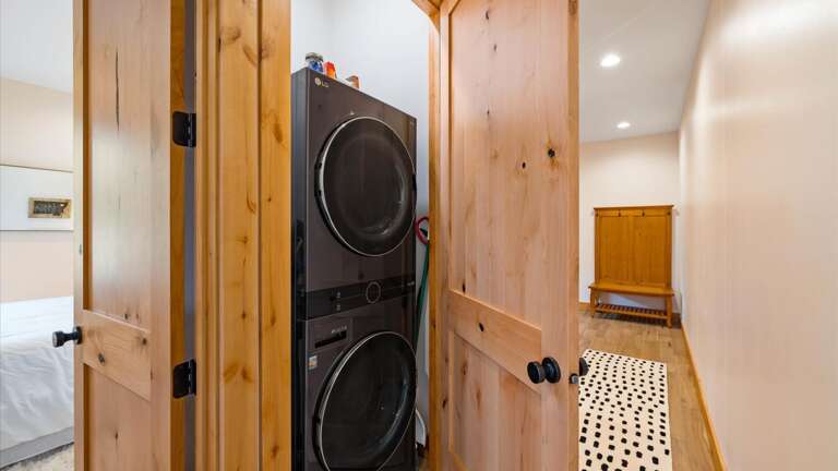 Laundry closet