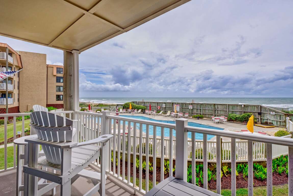 TD 2103 Oceanfront 2 Bedroom Condo North Topsail Beach NC (168253