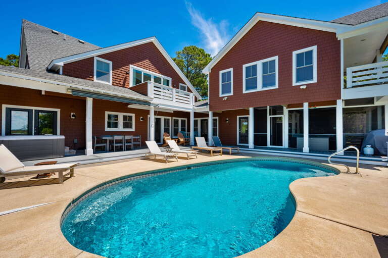 CC318: OBX Rays | Pool Deck with Seating