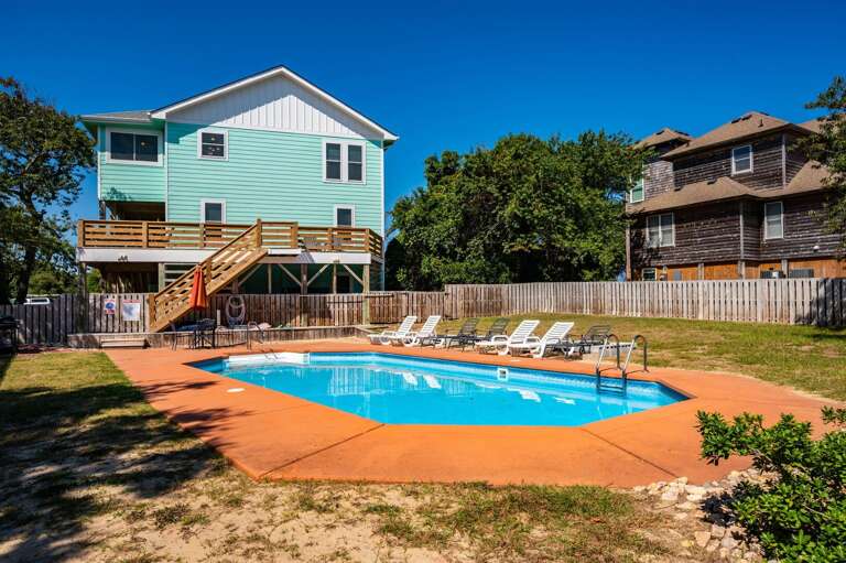 DK207: The Big Sea | Rear Exterior - Pool Deck