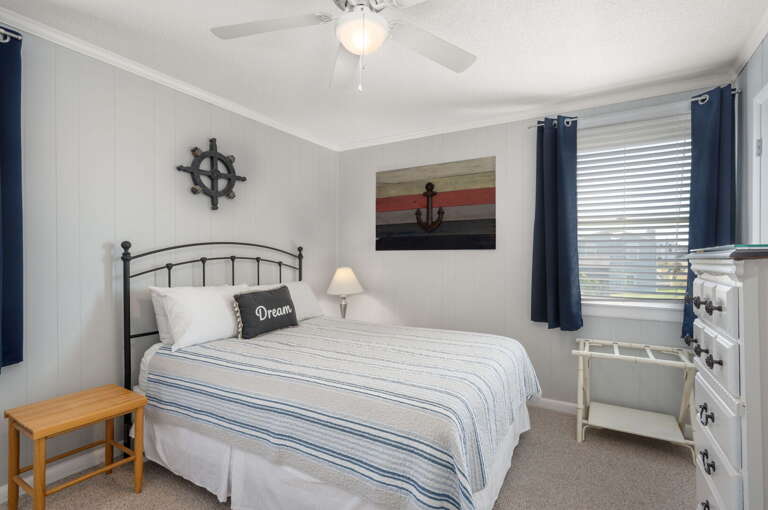 KDH367: Wright By The Sea | Bedroom 1- Queen Bed, Private Bath