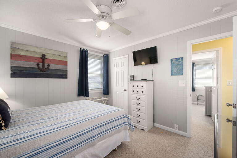 KDH367: Wright By The Sea | Bedroom 1- Queen Bed, Private Bath