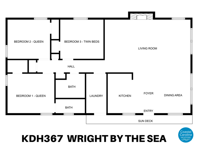 KDH367: Wright by the Sea | Floorplan