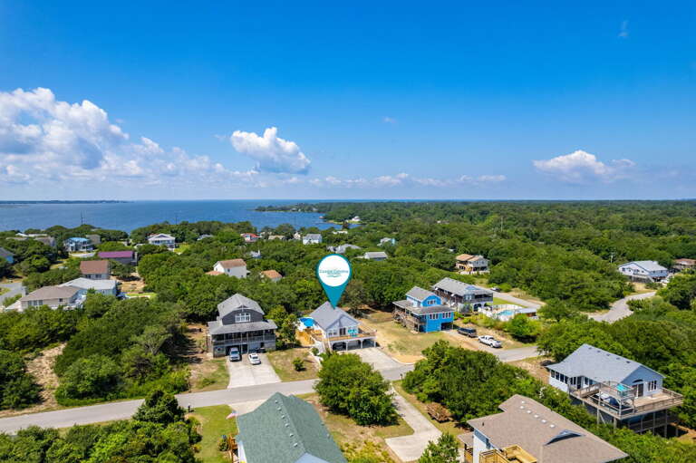 KH195: Just Wright | Soundside Aerial View KH195: Just Wright | Soundside Aerial View