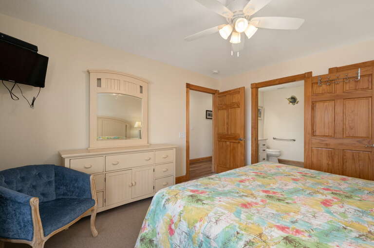 NH205: Celestial Shore | ML Bedroom 6 - King, Private Bath, Deck Access