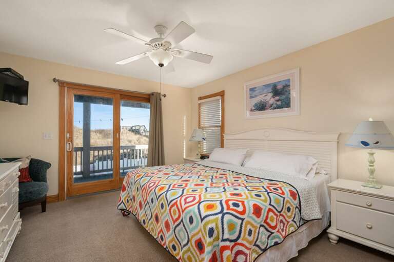 NH205: Celestial Shore | ML Bedroom 7 - King, Private Bath, Deck Access