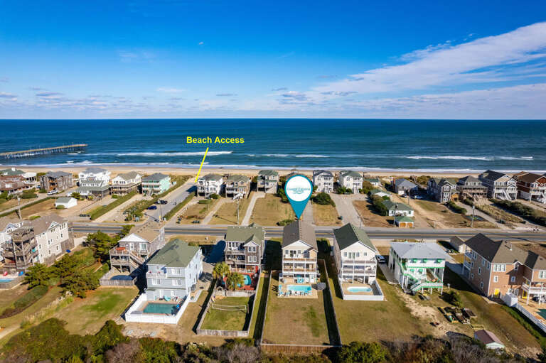 NH283: Pelican's Post | Rear Exterior Aerial