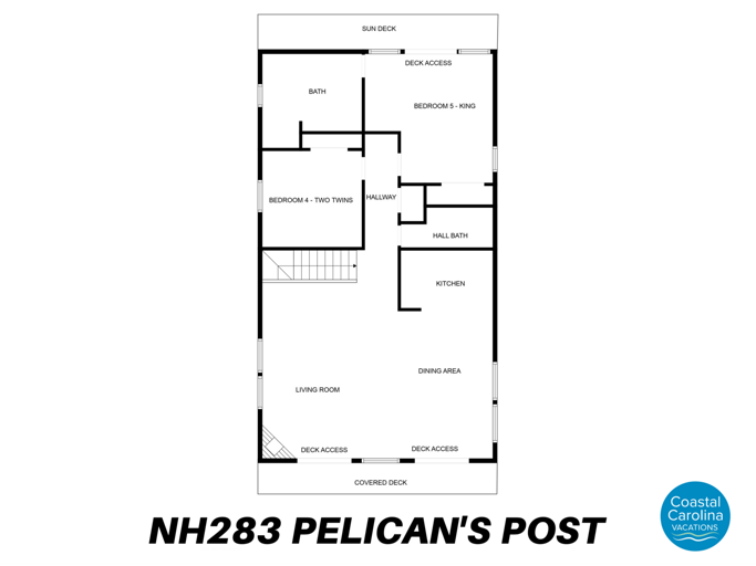 NH283: Pelican's Post | TL Floorplan
