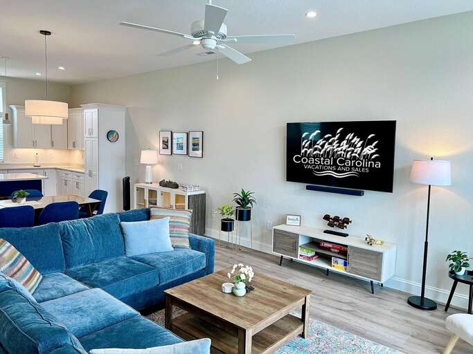 OB304: Ocean Breeze 304 | TL Living Area - Sleep Sofa, Deck Access