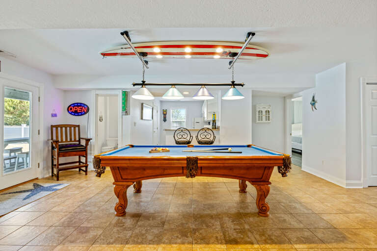 PI166: Heaven Sent | LL Rec Room - Pool Table, Arcade Games, Kitchenette, Pool Access