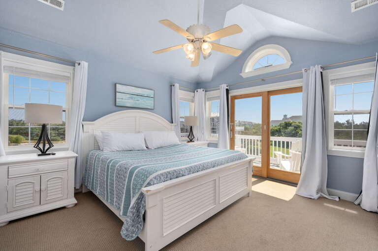 PI166: Heaven Sent | TL Bedroom 8 - King, Private Bath, Deck Access