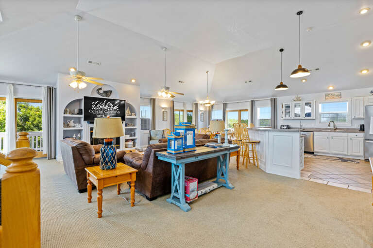 PI166: Heaven Sent | TL Living Area - Deck Access, Fireplace Not Operational