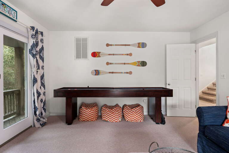 SH157: Chase-n-Grace | ML Game Room- Shuffleboard Table, Wet Bar, Covered Deck Access