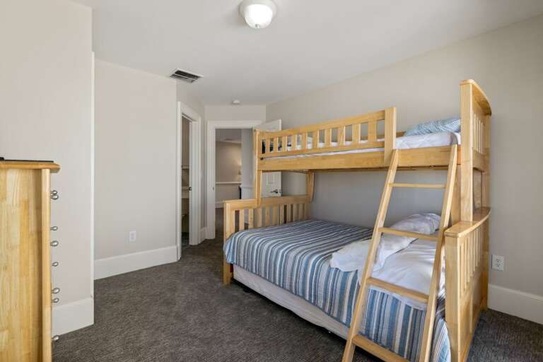 SNH345: Take It To The Limit | ML Bedroom 10- Pyramid Bunk Bed, Trundle, Private Bath, Deck Access