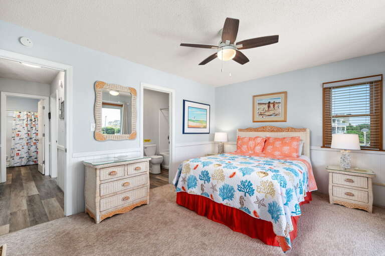 WH476: Second Wind | ML Bedroom 2 - Queen, Private Bath, Deck Access