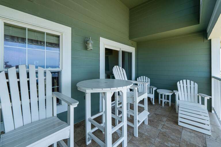 FF308: Keys to Serenity | Ocean Front Covered Deck with Seating