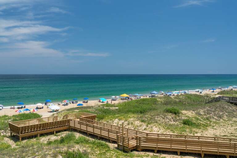 FF308: Keys to Serenity | View from Ocean Front Covered Deck with Seating