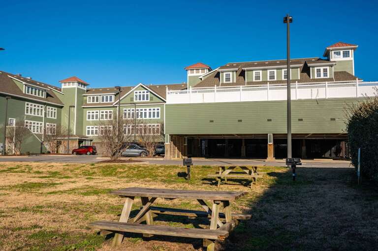 FF311: The Wright Place | First Flight Retreat Community Picnic Tables