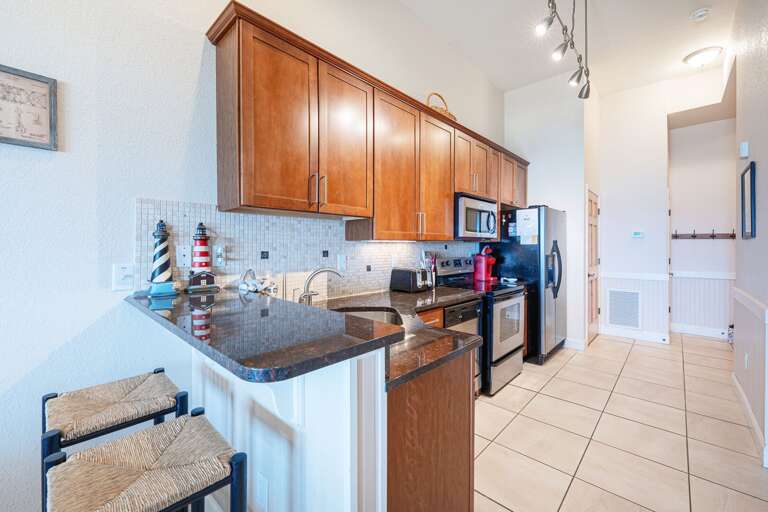 FF311: The Wright Place | Kitchen Area - Island Seating for 2