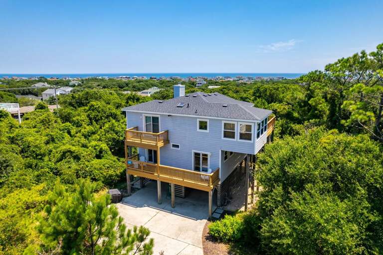 SH153: Sandy Sea View | Front Exterior Aerial View SH153: Sandy Sea View | Front Exterior Aerial View