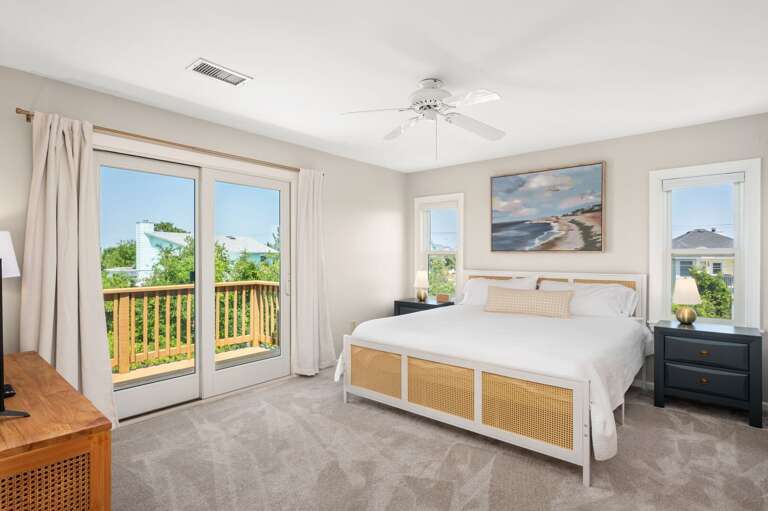 SH153: Sandy Sea View | TL  Bedroom 4 - King, Semi-Private Bath, Deck Access SH153: Sandy Sea View | TL  Bedroom 4 - King, Semi-Private Bath, Deck Access