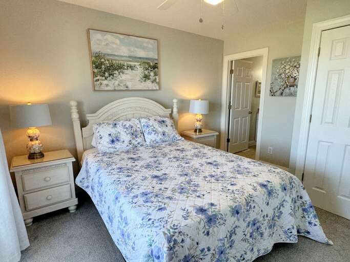 SNH263: Gone Coastal | ML Bedroom 3 - Queen, Private Bath, Deck Access